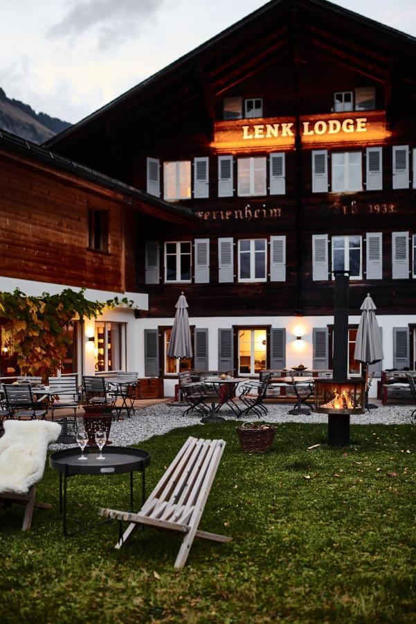 Lenk Lodge - Boutique & Design Hotel Und Apartements Kültér fotó